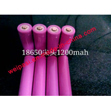 3.7V1000mAh, Lithium-Batterie, Li-Ion 18650, zylindrisch, wiederaufladbar